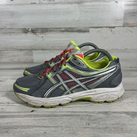 Asics Womens Gel-Contend Athletic Running Shoes Multicolor Size 9 - Picture 2 of 8